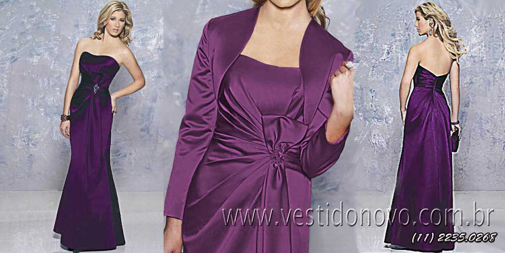 Vestido rox,o violeta, plus size, mae da noiva, formatura, madrinha de casamento,  festa longo,  loja em So Paulo