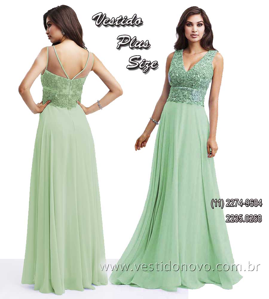 vestido verde claro, aqua, tamanho grande  plus size, aclimao, cambuci, vila mariana, klabin, mooca, ipiranga, moema, abcd So Paulo zona sul