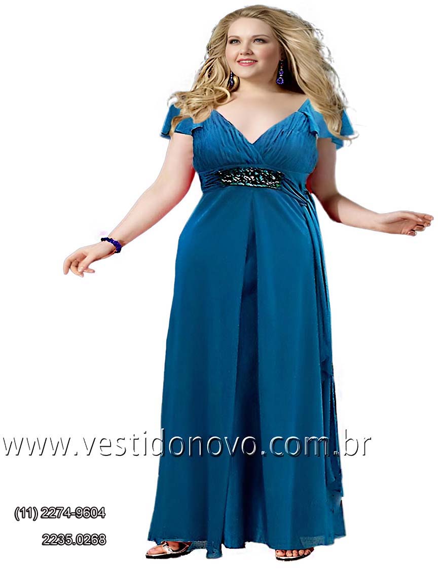 Vestidos Plus size tamanho grande, formatura, madrinha, mae da noiva  - zona sul